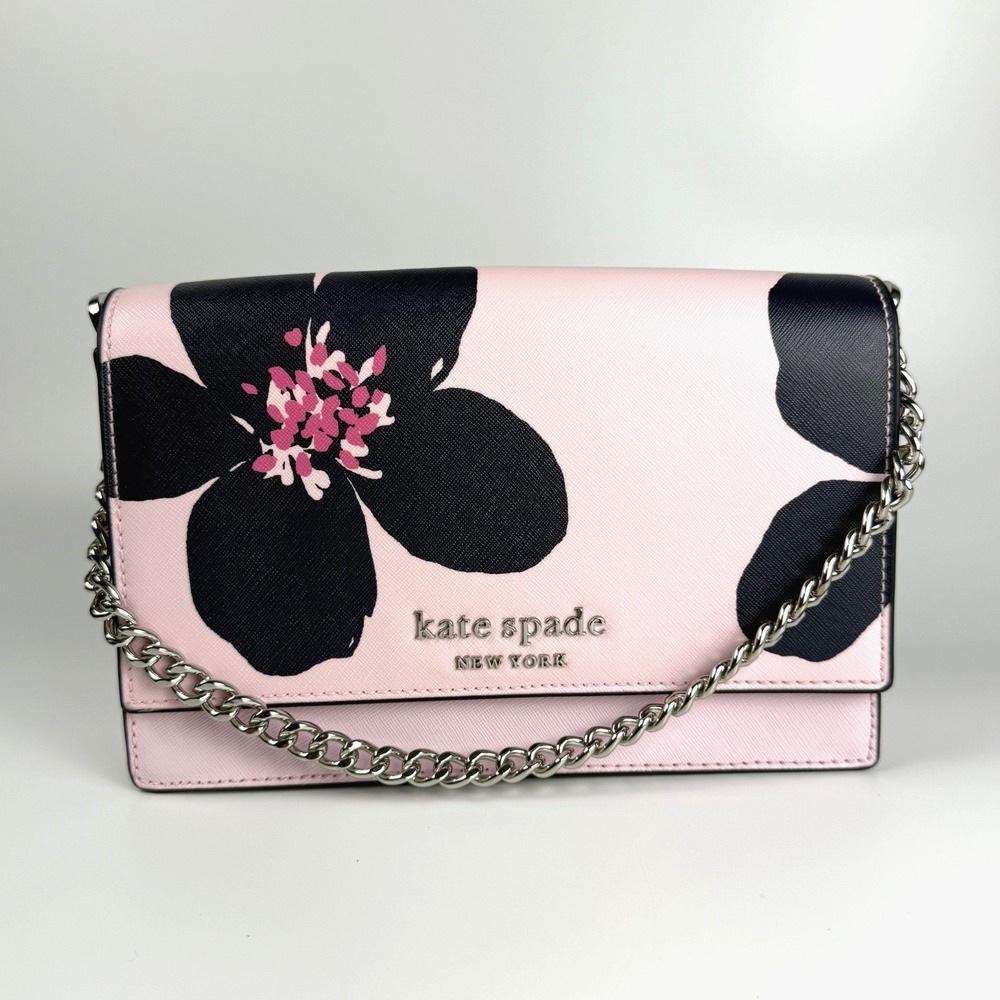 Kate‎ Spade New York Cameron Grand Flora Pink Crossbody Bag 249643